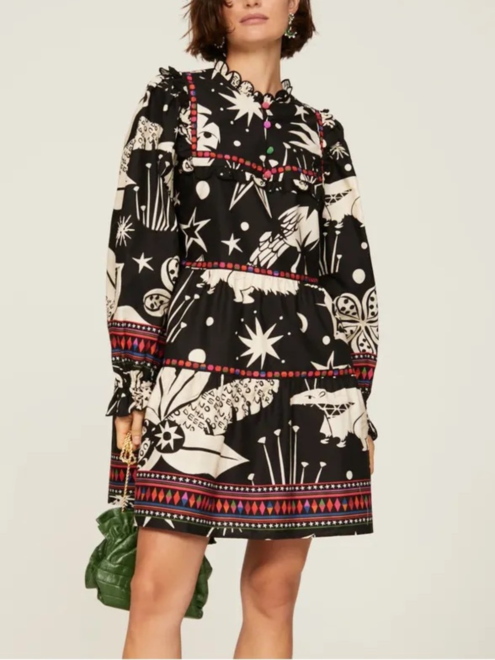 Farm Rio Cerrado Sky Mini Dress